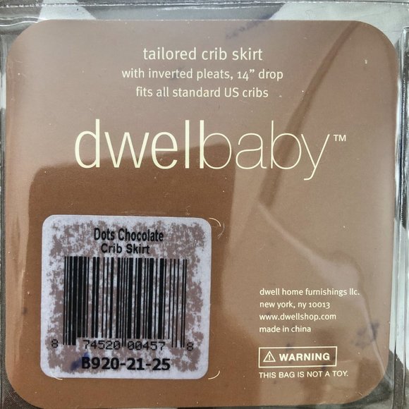 Dwell Baby Studio Modern Dots Animal Towel Blanket Crib Skirt Bib - Picture 7 of 9